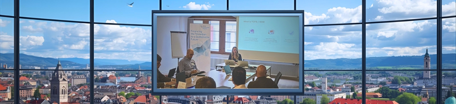 Panel on sustainable real estate investments in Zurich