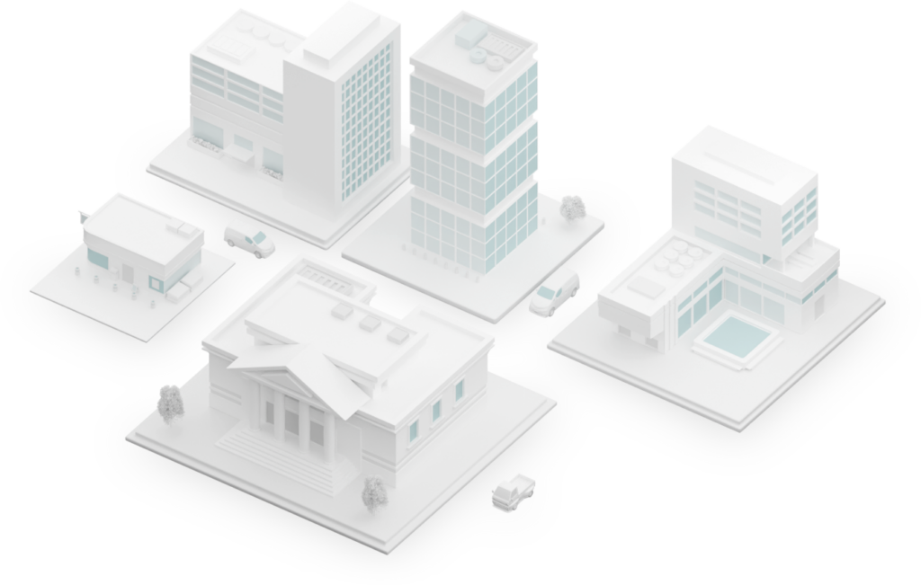 Illustration of diverse business teams using Generation Impact Global solutions, tailored for enterprises, SMEs, and financial institutions