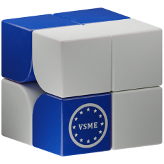 Icon representing VSME, Voluntary Small and Medium-sized Enterprises compliance tool by Generation Impact Global