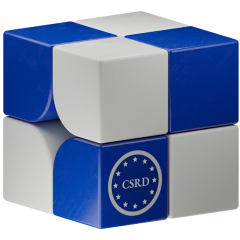 Icon representing SFDR, the Sustainable Finance Disclosure Regulation by Generation Impact Global