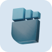 Icon representing the Footprint Calculator for environmental and social impact by Generation Impact Global